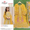 R 1095 Haldi Mahendi By Ramsha Embroidery Organza Pakistani Readymade Suits Wholesale Online